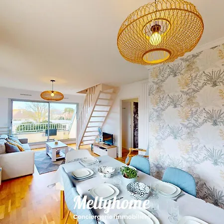 Superbe Duplex Familial Parking A Pied * Courseulles-sur-Mer