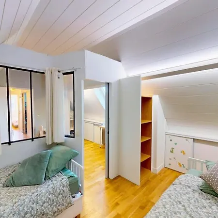 Superbe Duplex Familial Parking A Pied קורסיי-סור-מר